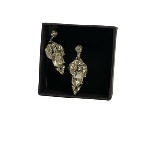 Crystal Clip On Earrings